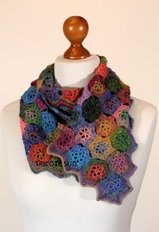 SNOOD MIYO MILLE COLORI SOCKS AND LACE LUXE TRICOTE SUD (2) (Medium)
